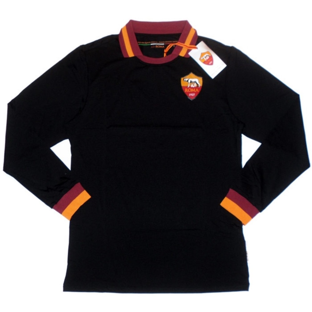 AS Roma football club long sleeve training jersey